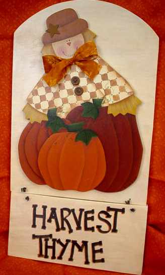 Harvest Thyme Sign