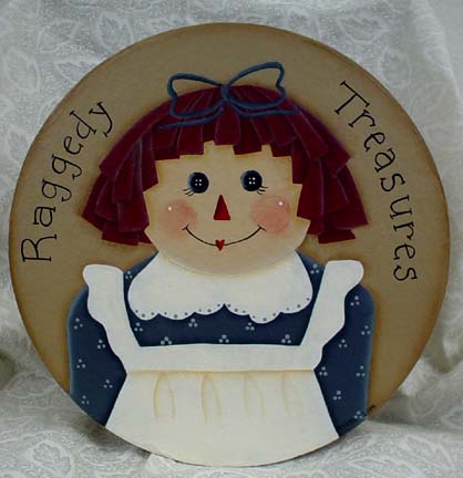 Raggedy Treasures - Round Box