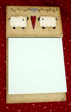 Primitive Sheep - Post-It Note Holder