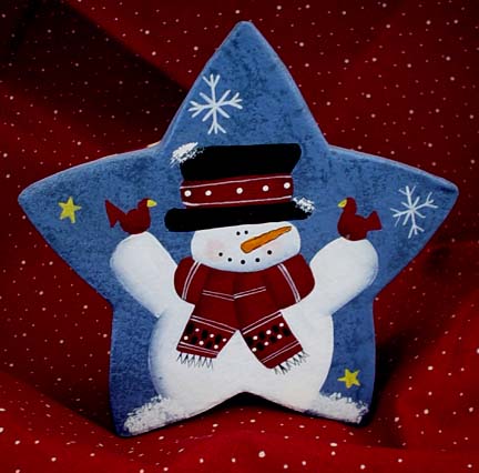 Snowman on Small Star Box