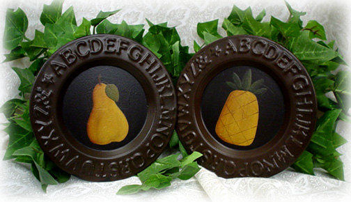 Prim Mini Plates - Pear & Pineapple